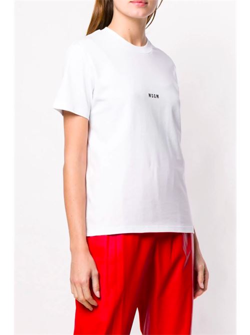 T-shirt with printed logo MSGM | 2642MDM100 19529801